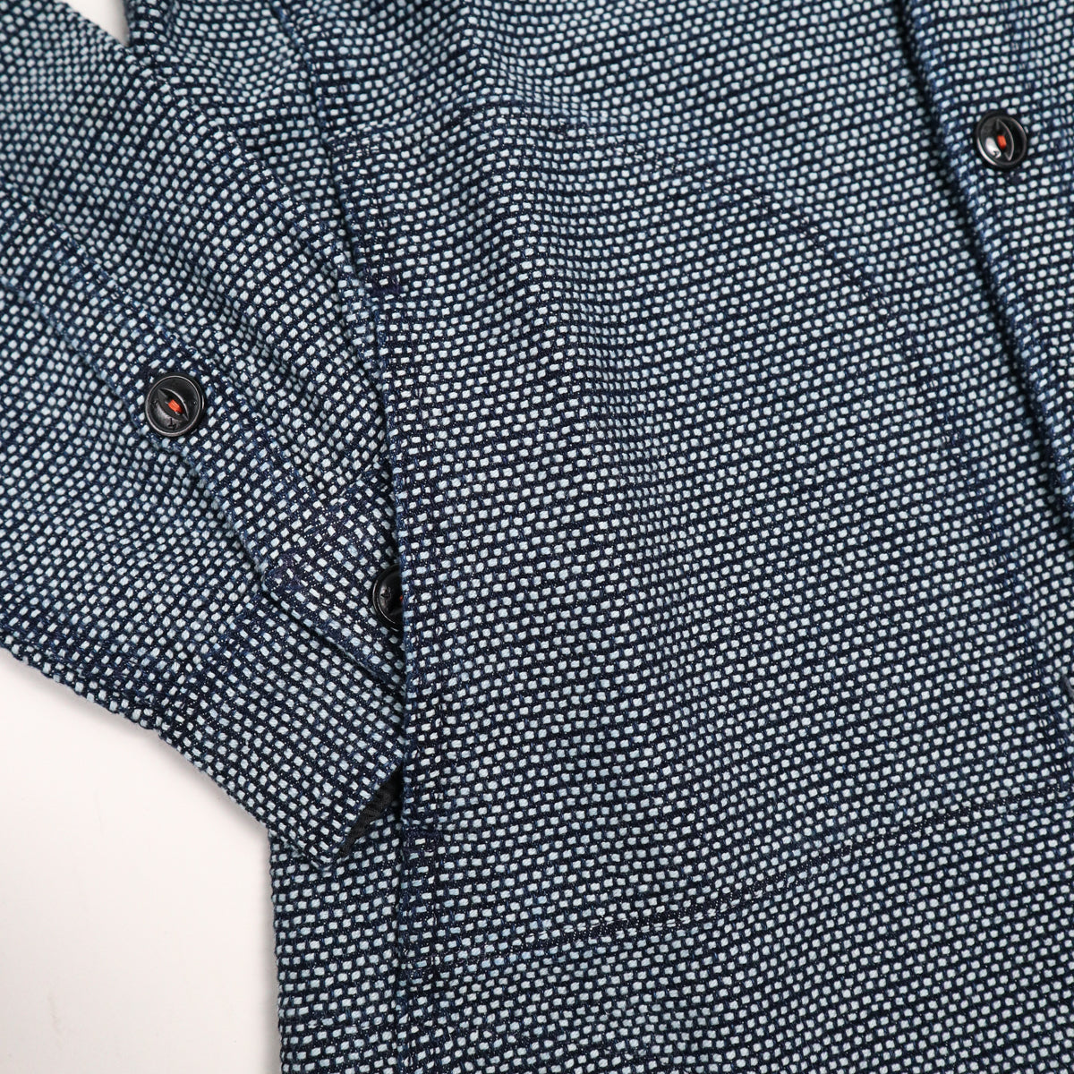 The Anvil Birds Eye Sashiko Dark Indigo