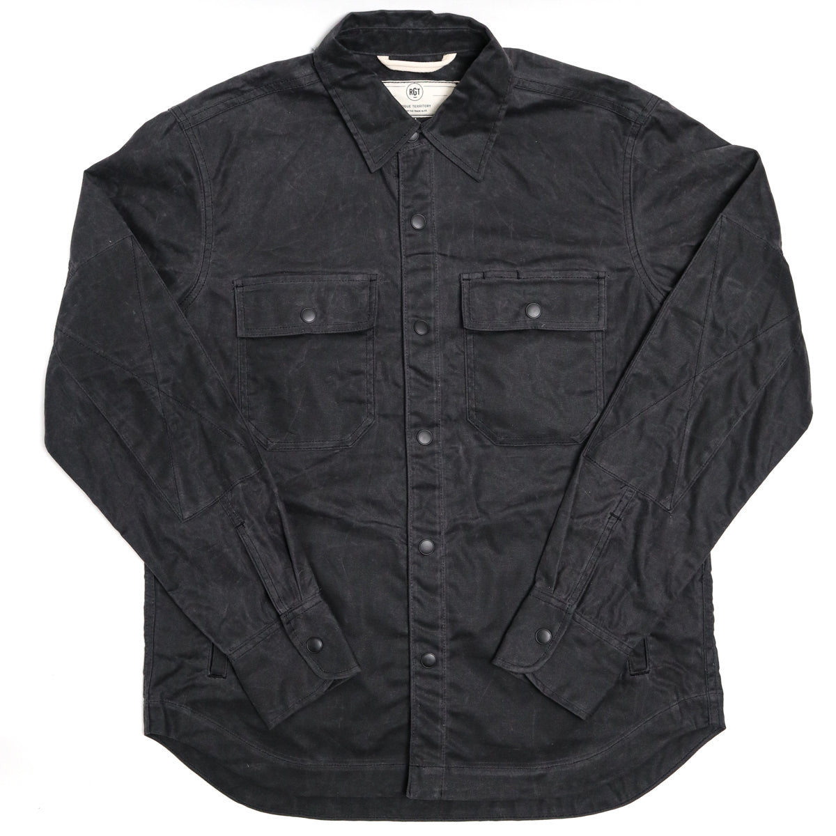 Patrol Shirt Grey Waxed Canvas