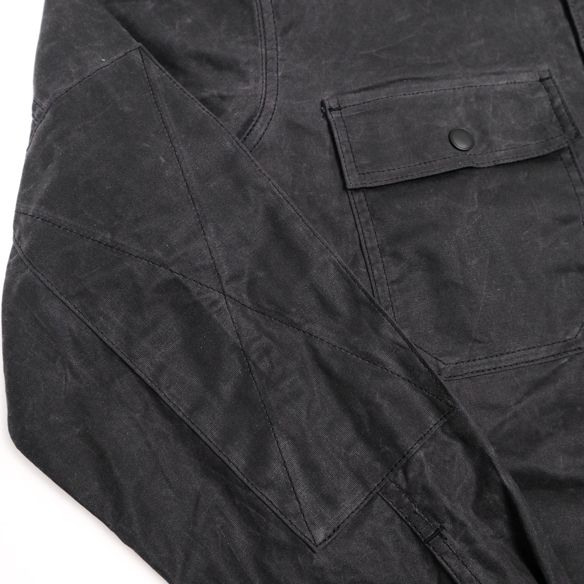 Patrol Shirt Grey Waxed Canvas