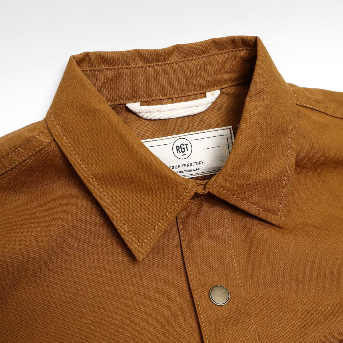 Patrol Shirt Gold Dry Wax Canvas