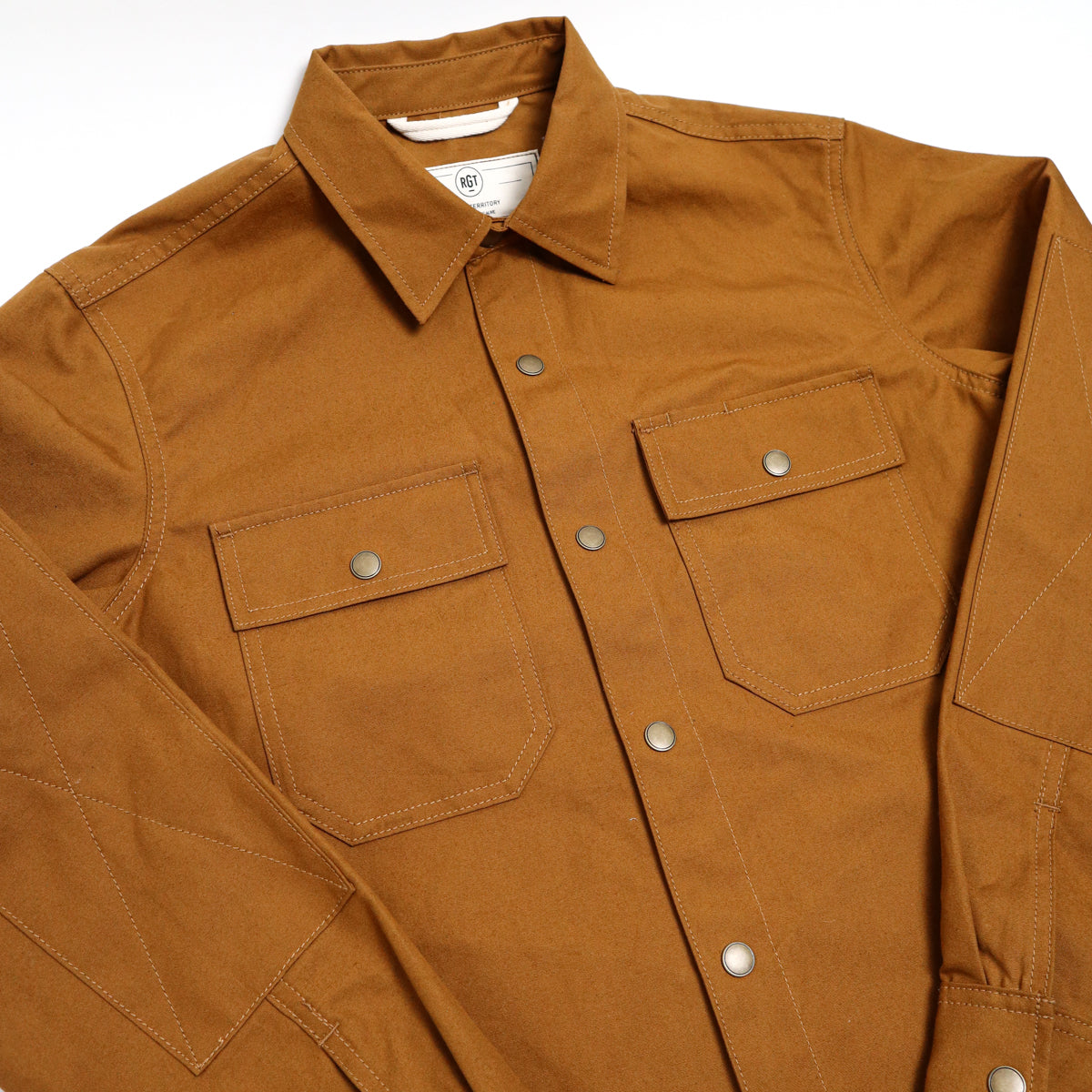 Patrol Shirt Gold Dry Wax Canvas