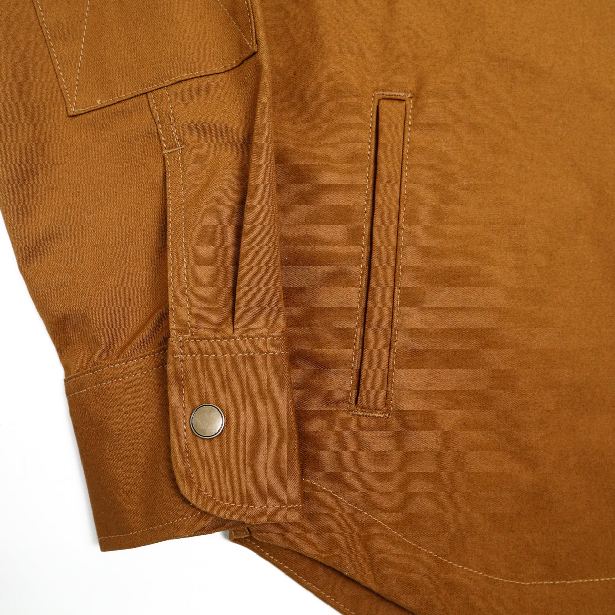 Patrol Shirt Gold Dry Wax Canvas