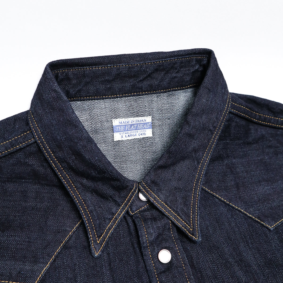 FN-SDW-001L 10oz Denim Western Shirt