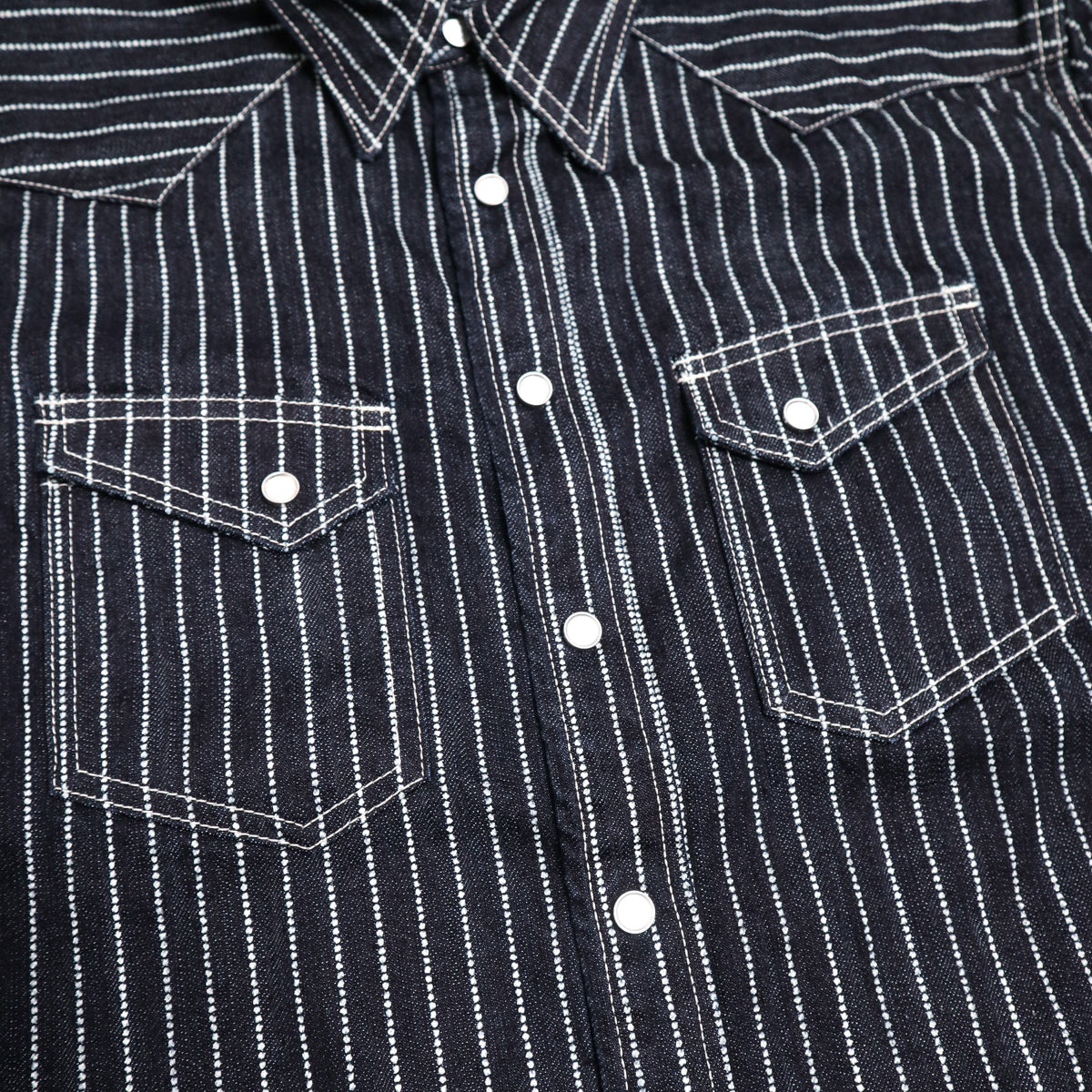 FN-SDW-701L 10oz Denim Wabash Western Shirt