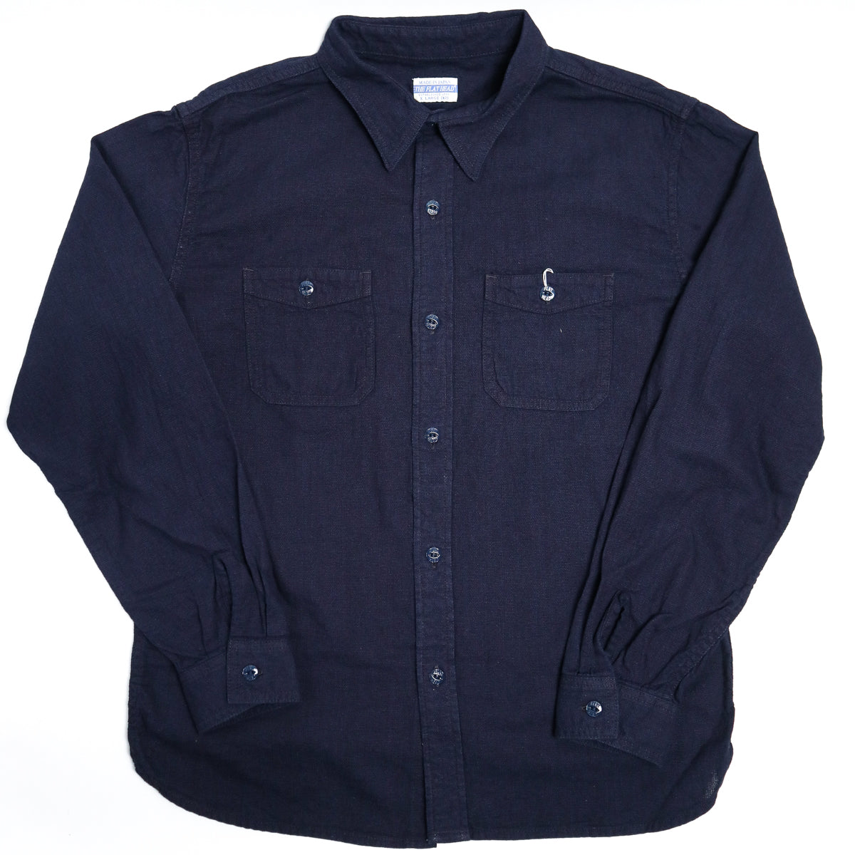 FN-SCK-009L 5.5oz Indigo Dobby Work Shirt