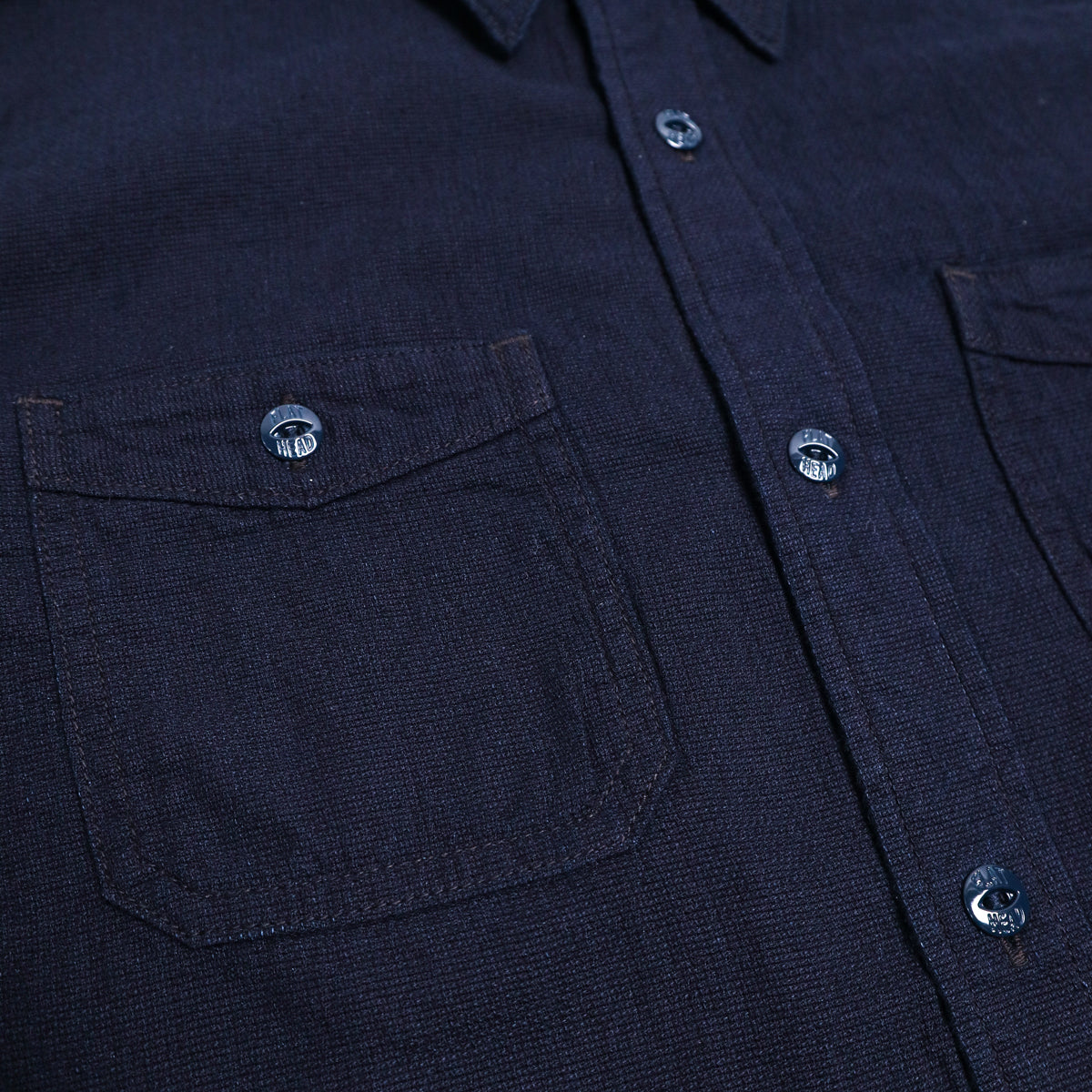 FN-SCK-009L 5.5oz Indigo Dobby Work Shirt