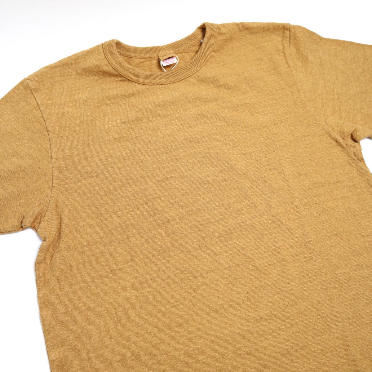 No.8 Slub Nep T-Shirt Yellow