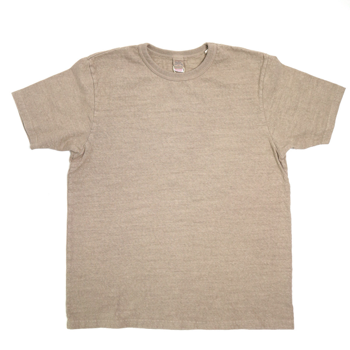 No.8 Slub Nep T-Shirt Beige