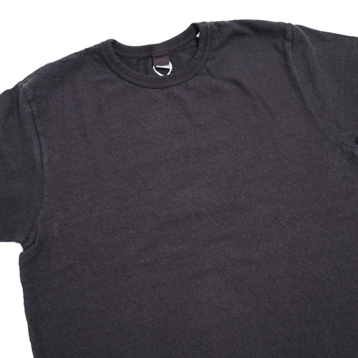 No.8 Slub Nep T-Shirt Black