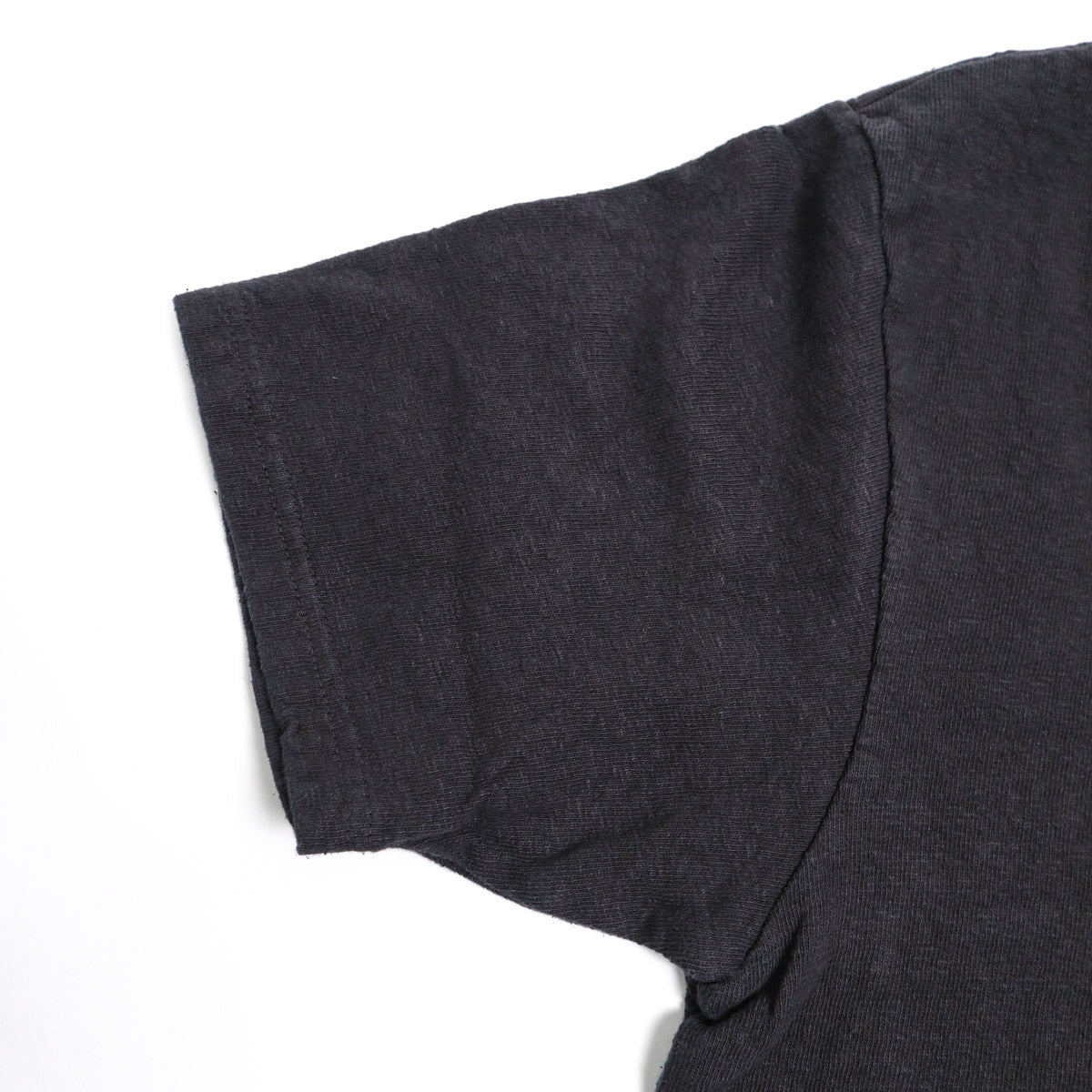 No.8 Slub Nep T-Shirt Black