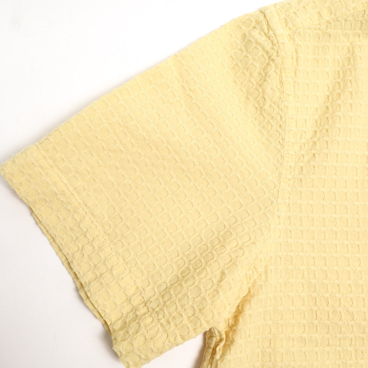 Resort Shirt Sunflower Geo Weave