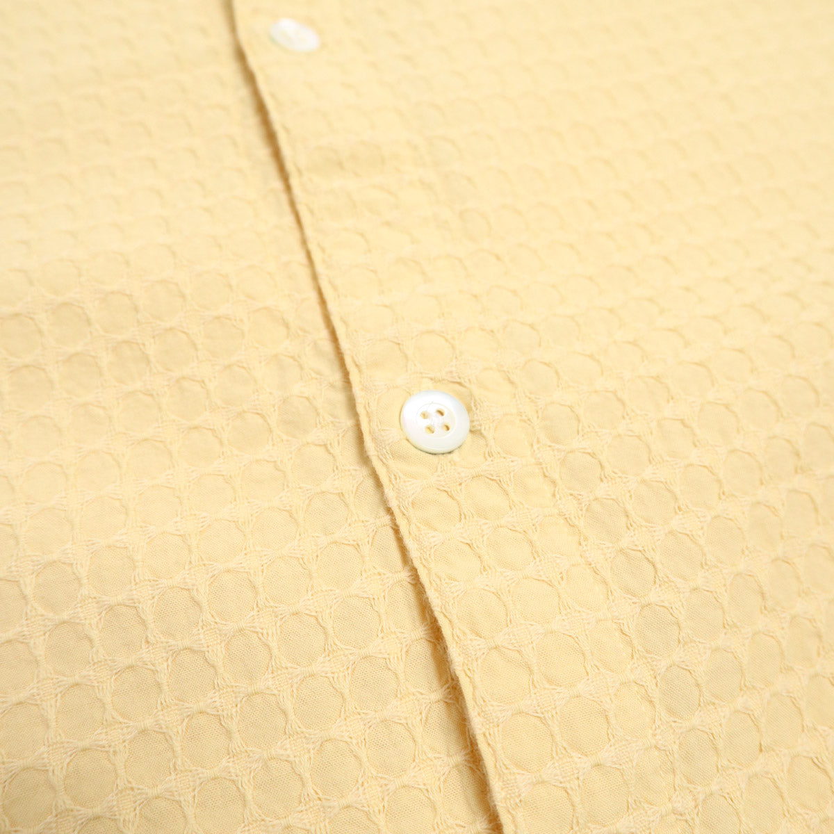 Resort Shirt Sunflower Geo Weave