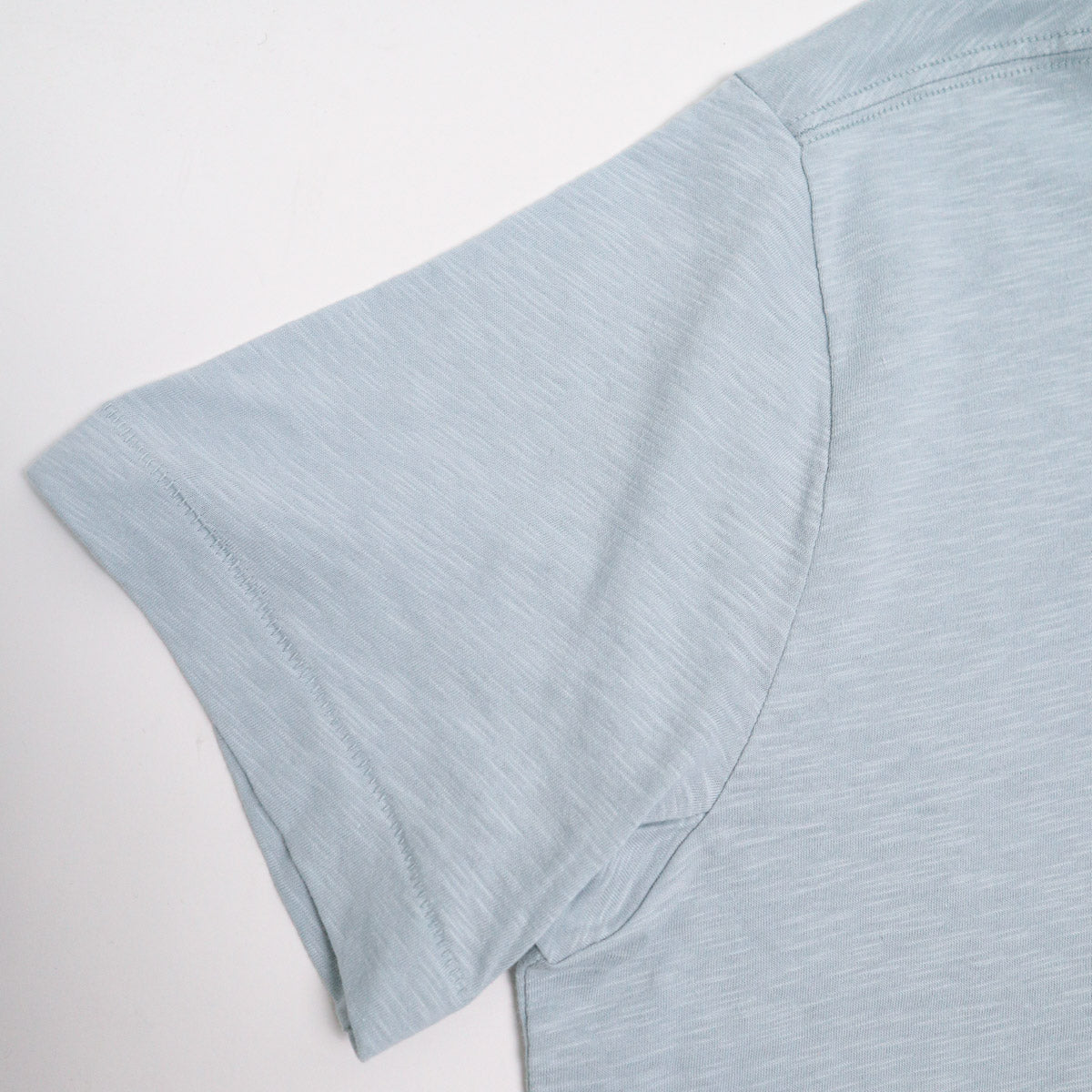 Good Basics SCT04.05 Unisex Short Sleeve Pima Slub Relaxed Fit Tee Ice