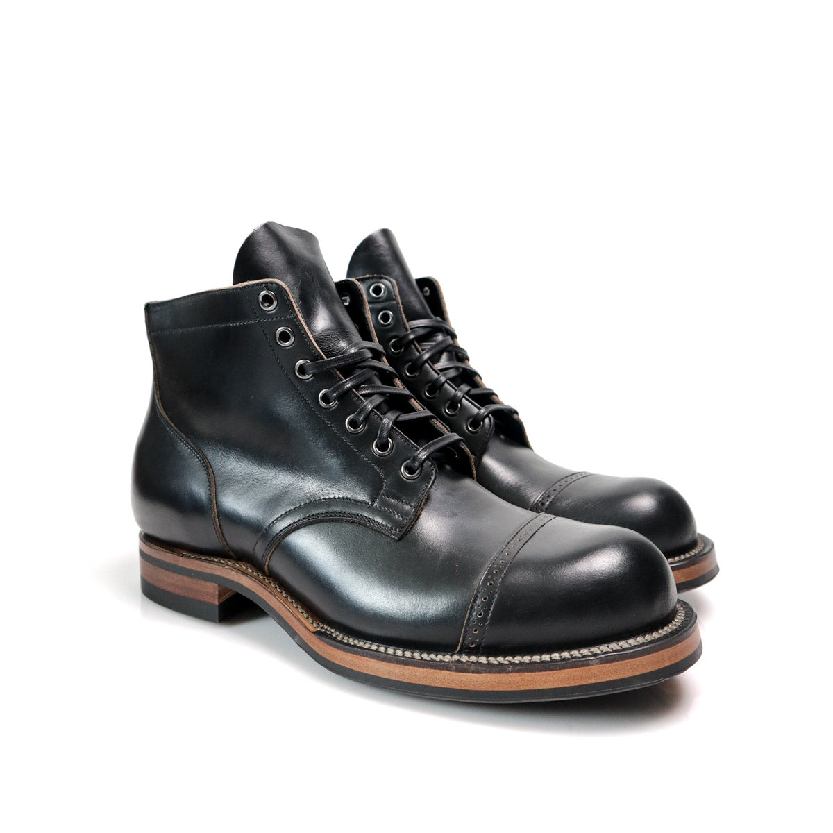 Service Boot 2040 Horween Chromexcel Black Teacore
