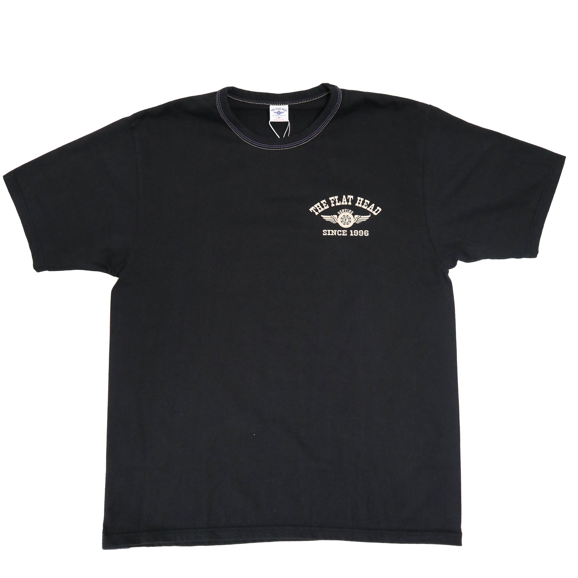 FN-THC-202 Flying Wheel Tee Black Ivory