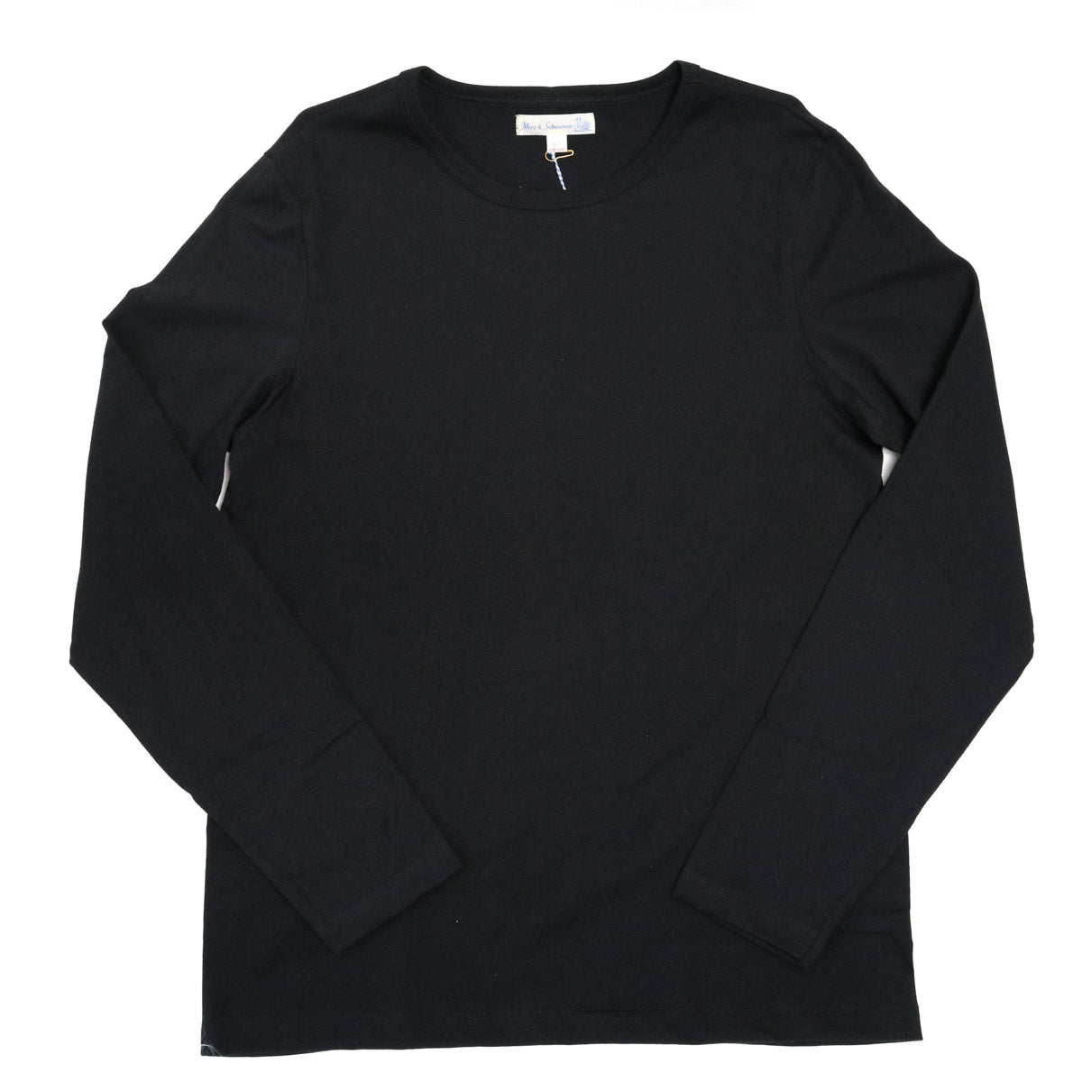 The Originals 1950's Loopwheeled Longsleeve Classic Fit Deep Black