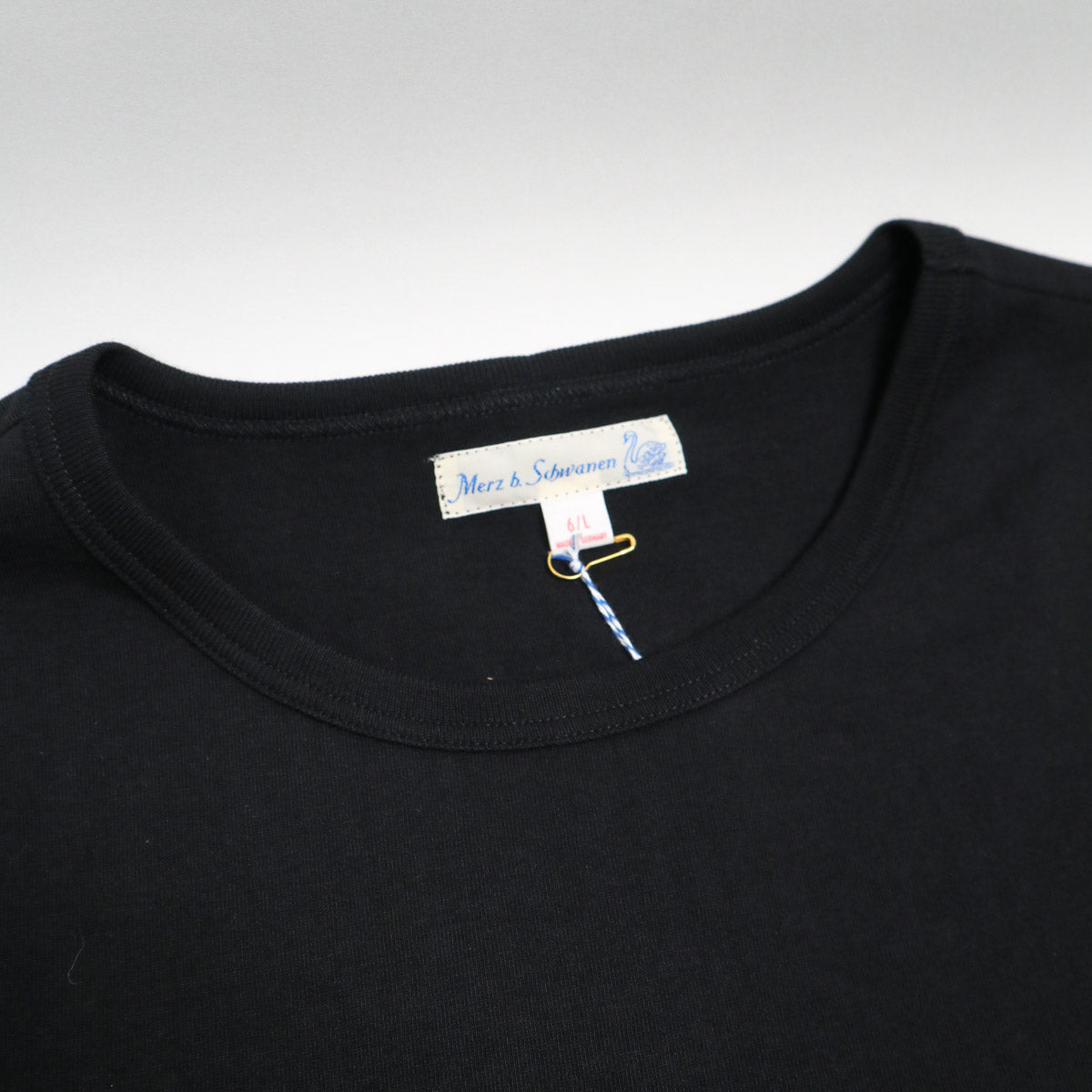 The Originals 1950's Loopwheeled Longsleeve Classic Fit Deep Black