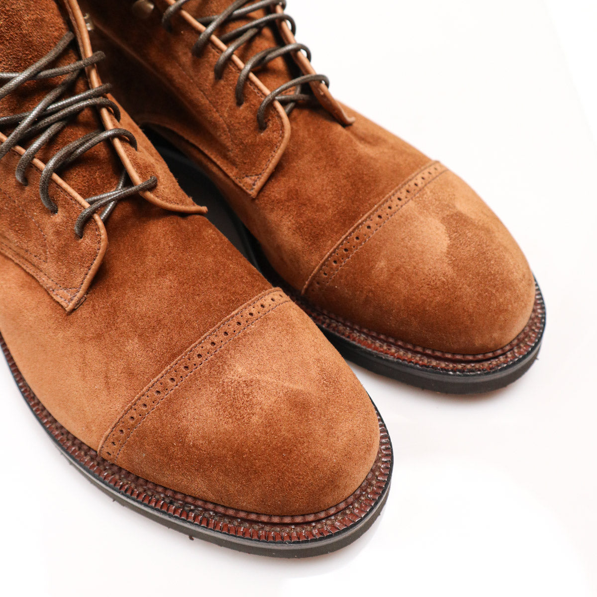 Navvy Boot C.F. Stead Acorn Janus Suede
