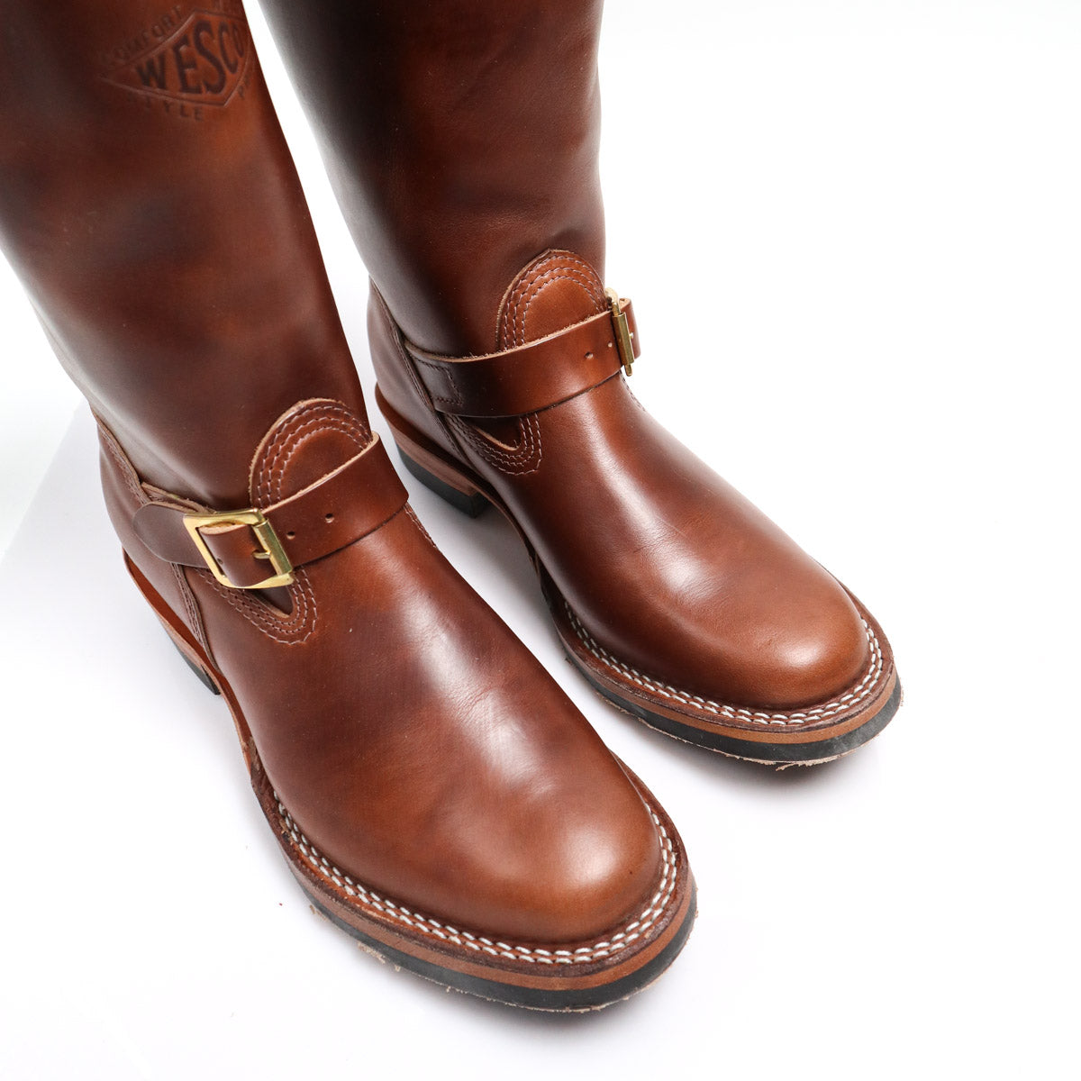 Wesco X Brooklyn Clothing Custom Mister Lou Mahogany Chromexcel