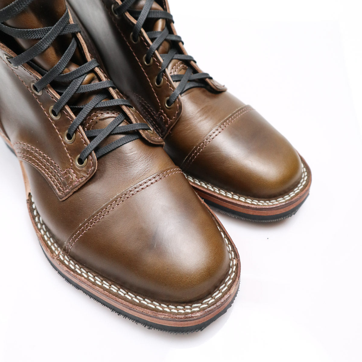 Wesco X Brooklyn Clothing Custom Hendrik Olive Chromexcel