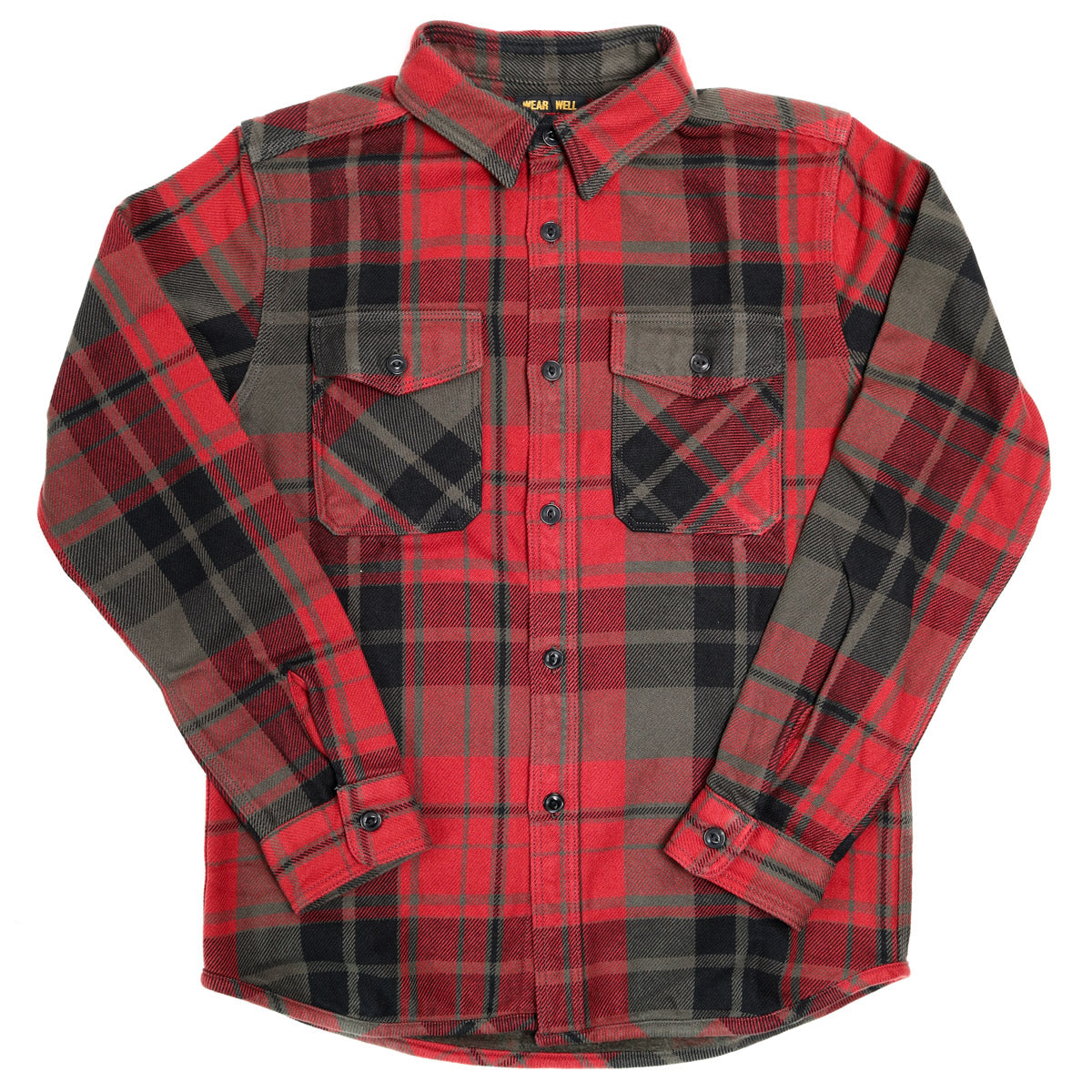 502552 Extra Heavy Flannel Red