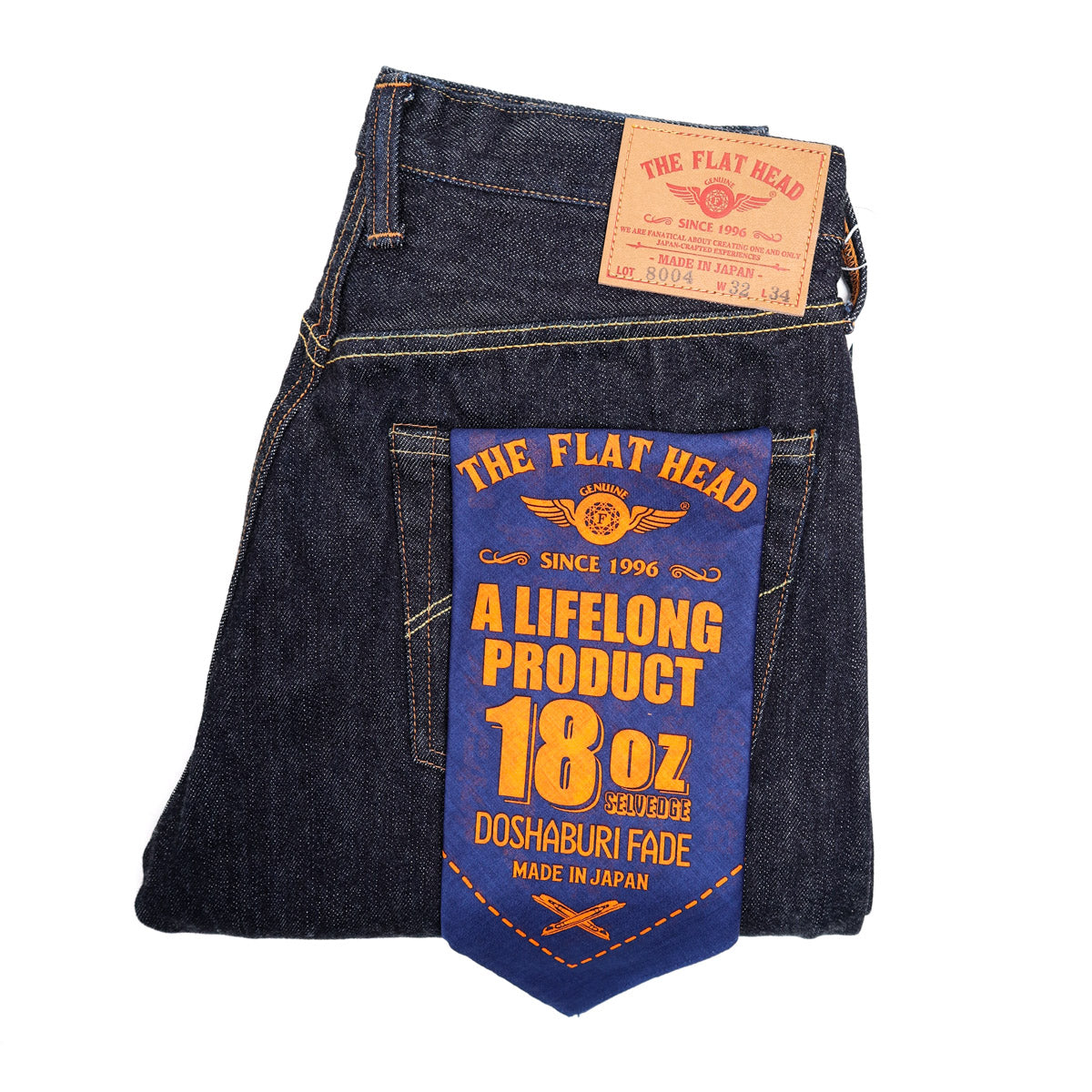 FN-8004 18oz Selvedge Denim Wide Taper