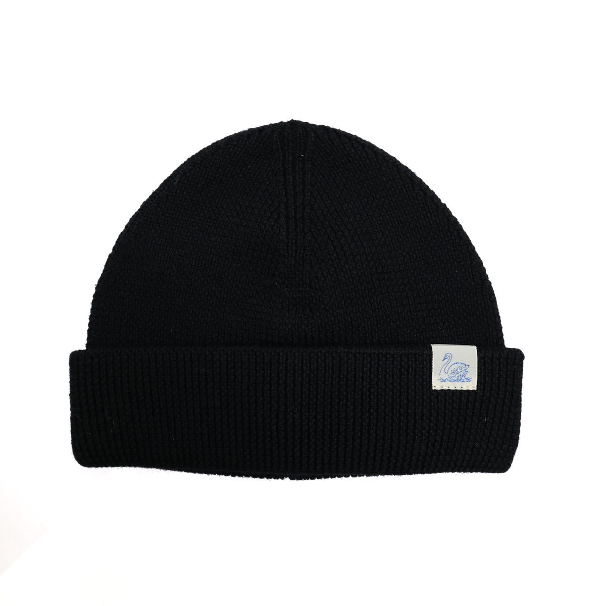 Merino Wool Watch Cap Modern Fit Deep Black
