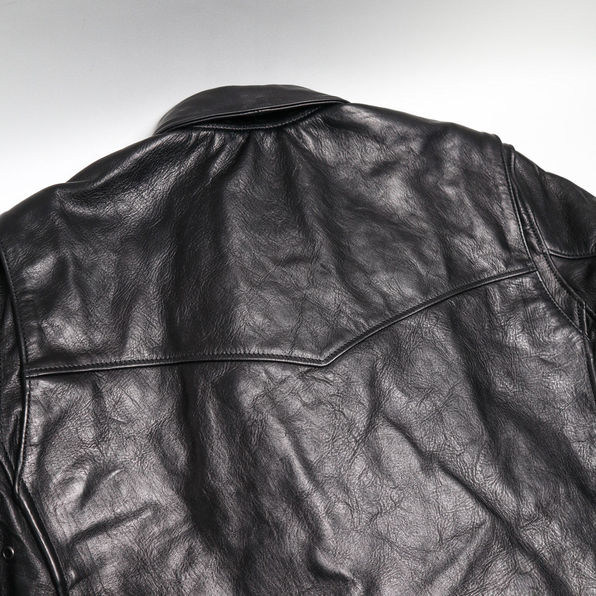 Brooklyn Clothing X Simmons Bilt Tail Gunner Japanese Horsehide Black