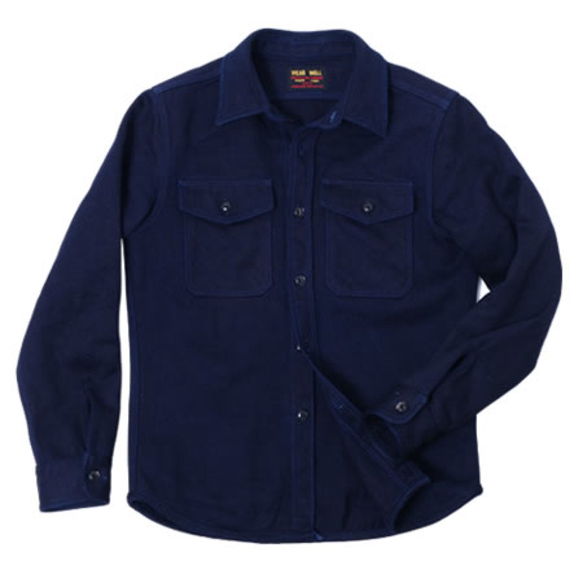 Indigo Tricotine Shirt Indigo