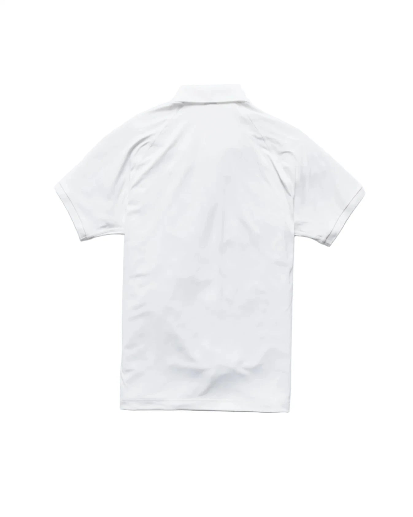 Tech Pique Playoff Polo White