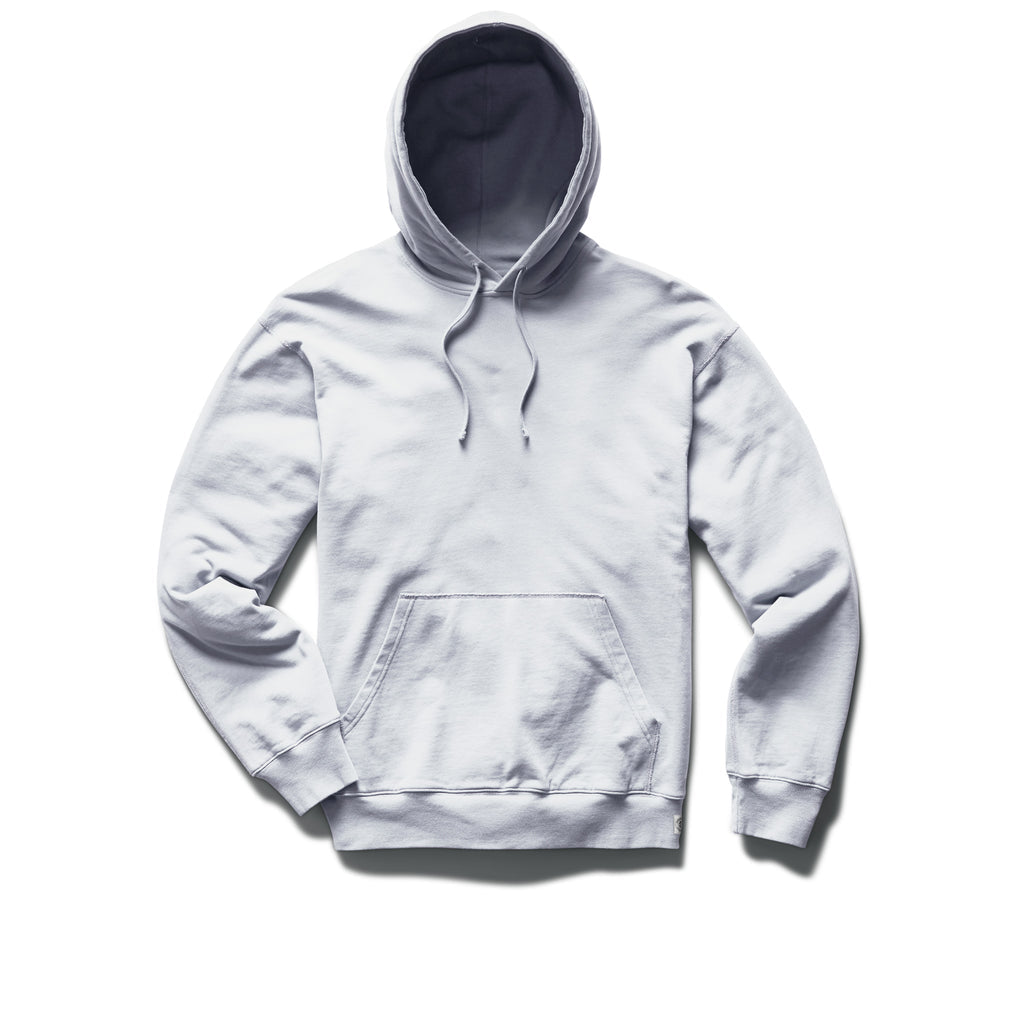 Lightweight Terry Classic Pullover Hoodie Ice Blue