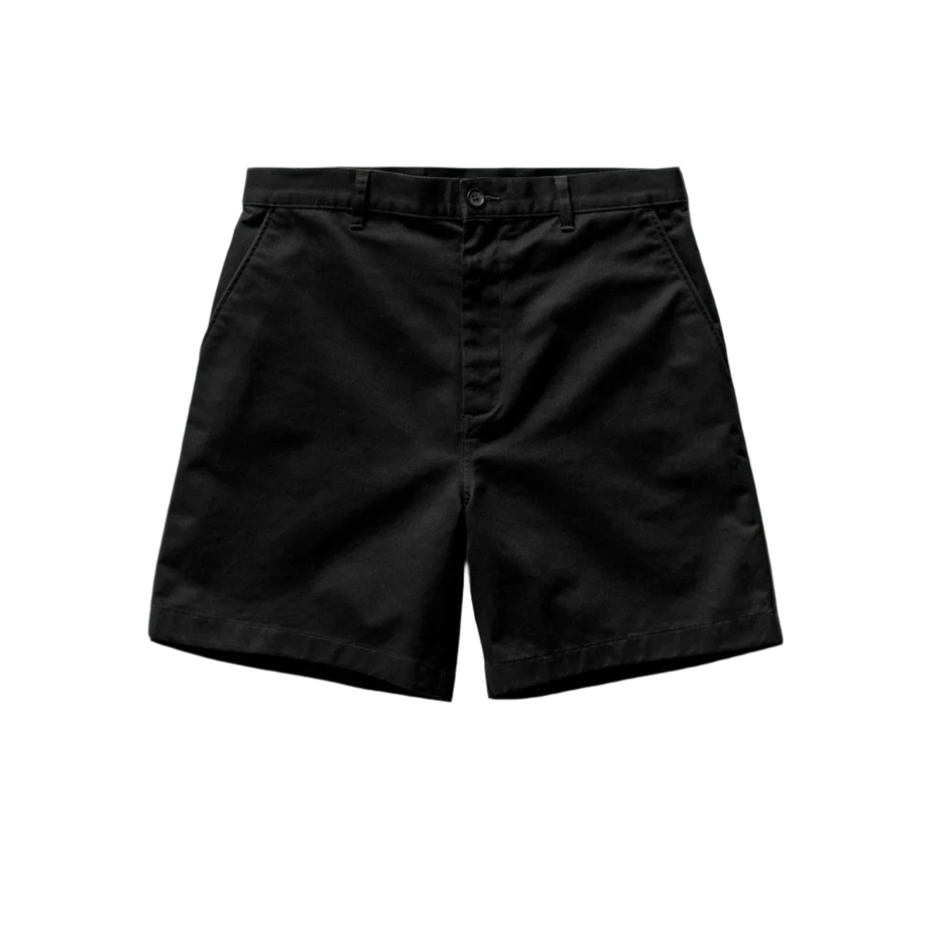 Cotton Chino Freshman Standard Short 7" Black