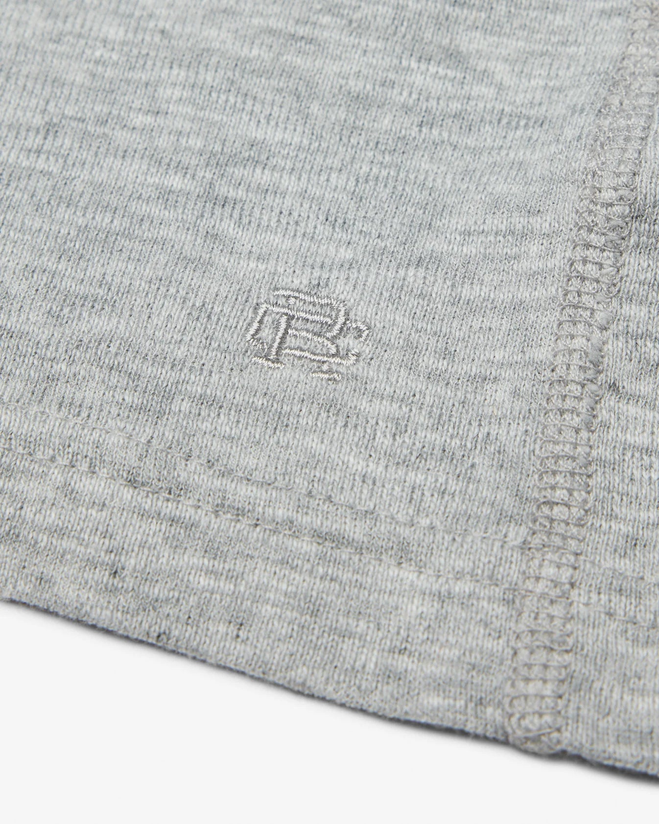 1x1 Slub Slim Henley Heather Grey