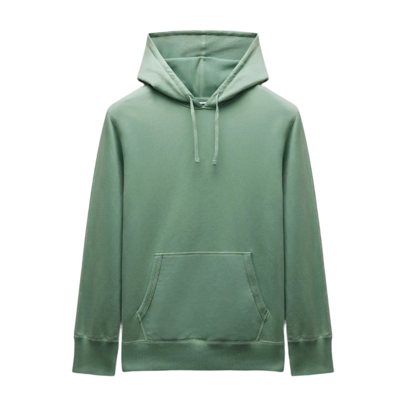 Midweight Terry Slim Pullover Hoodie Sage