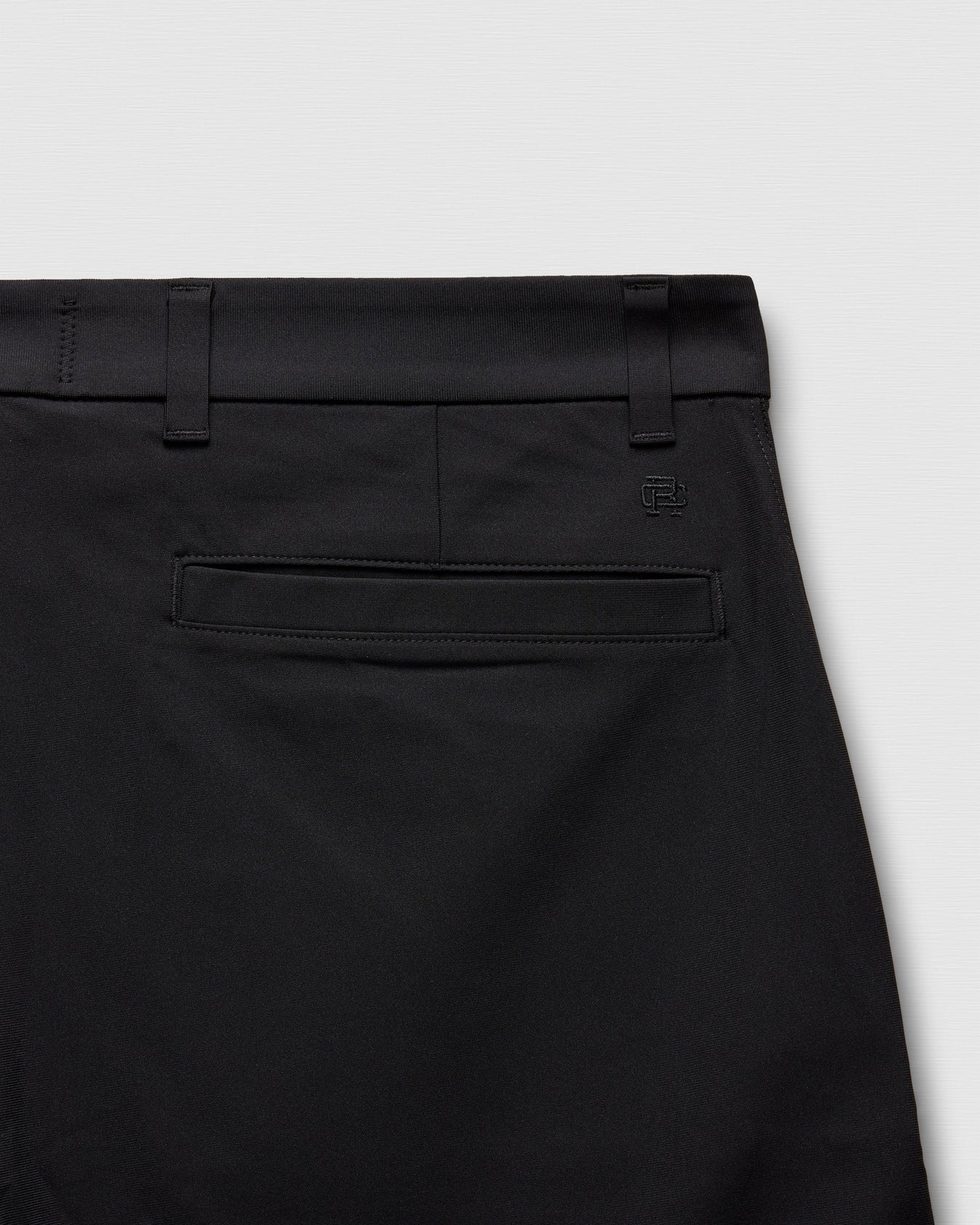 Stretch Warp Knit Coach's Standard Short 9" Black