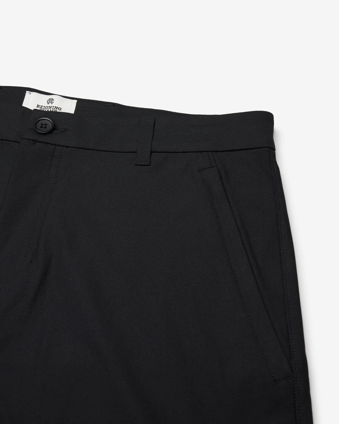 Stretch Warp Knit Coach's Standard Short 9" Black