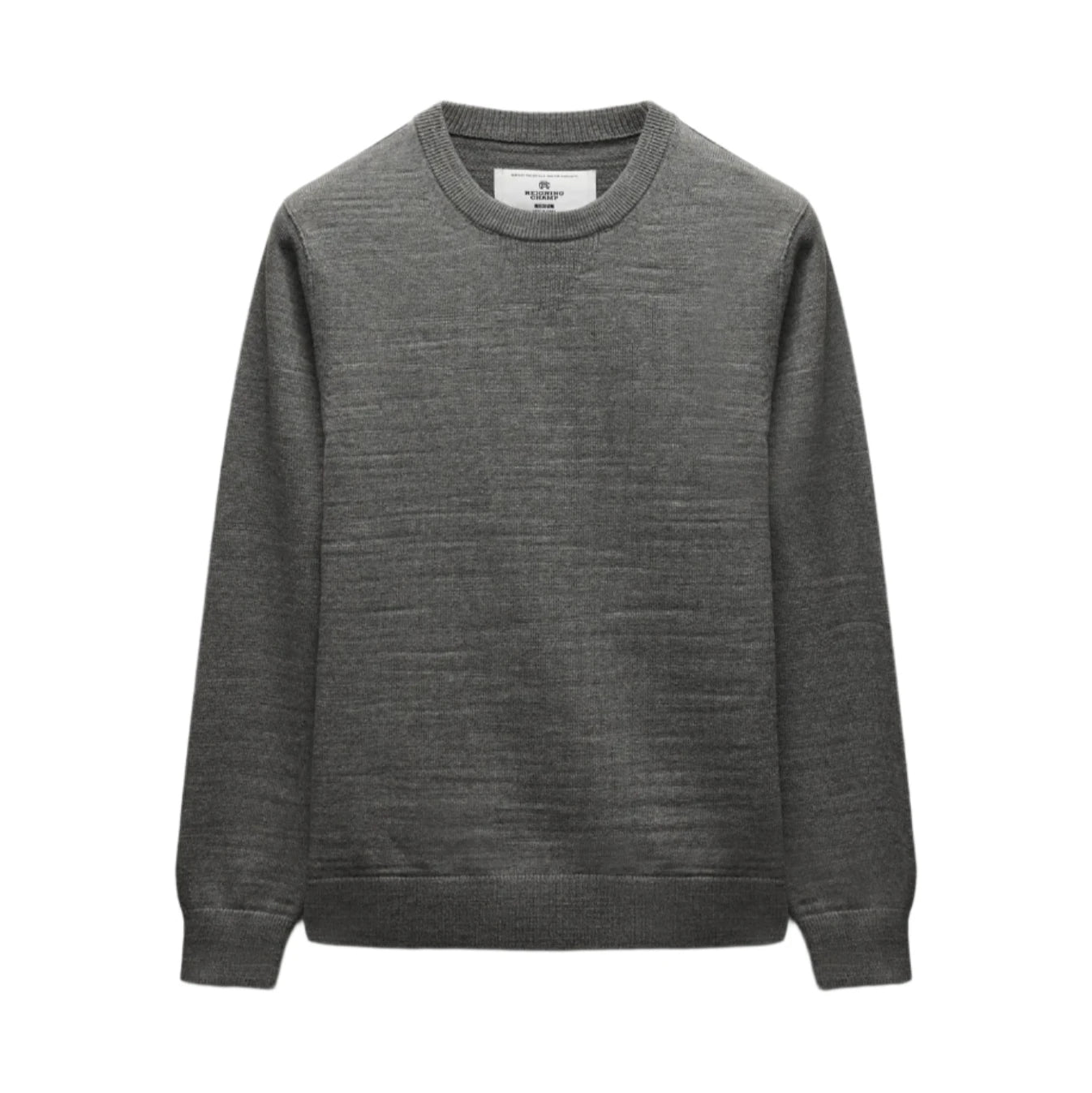 Cotton Slub Laurel Crewneck Heather Carbon