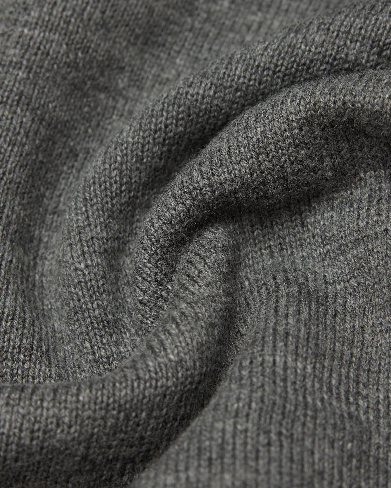 Cotton Slub Laurel Crewneck Heather Carbon
