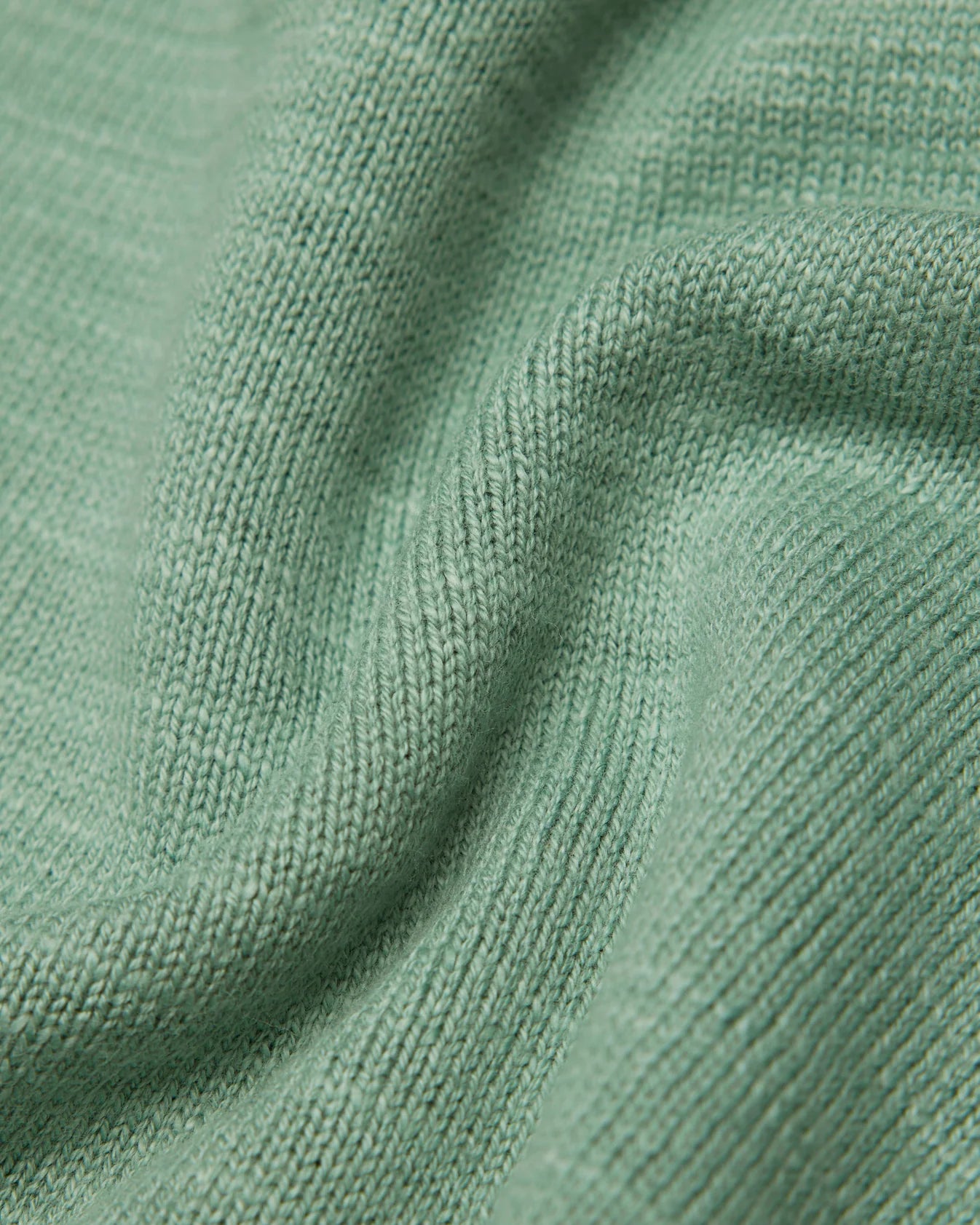 Cotton Slub Laurel Crewneck Sage