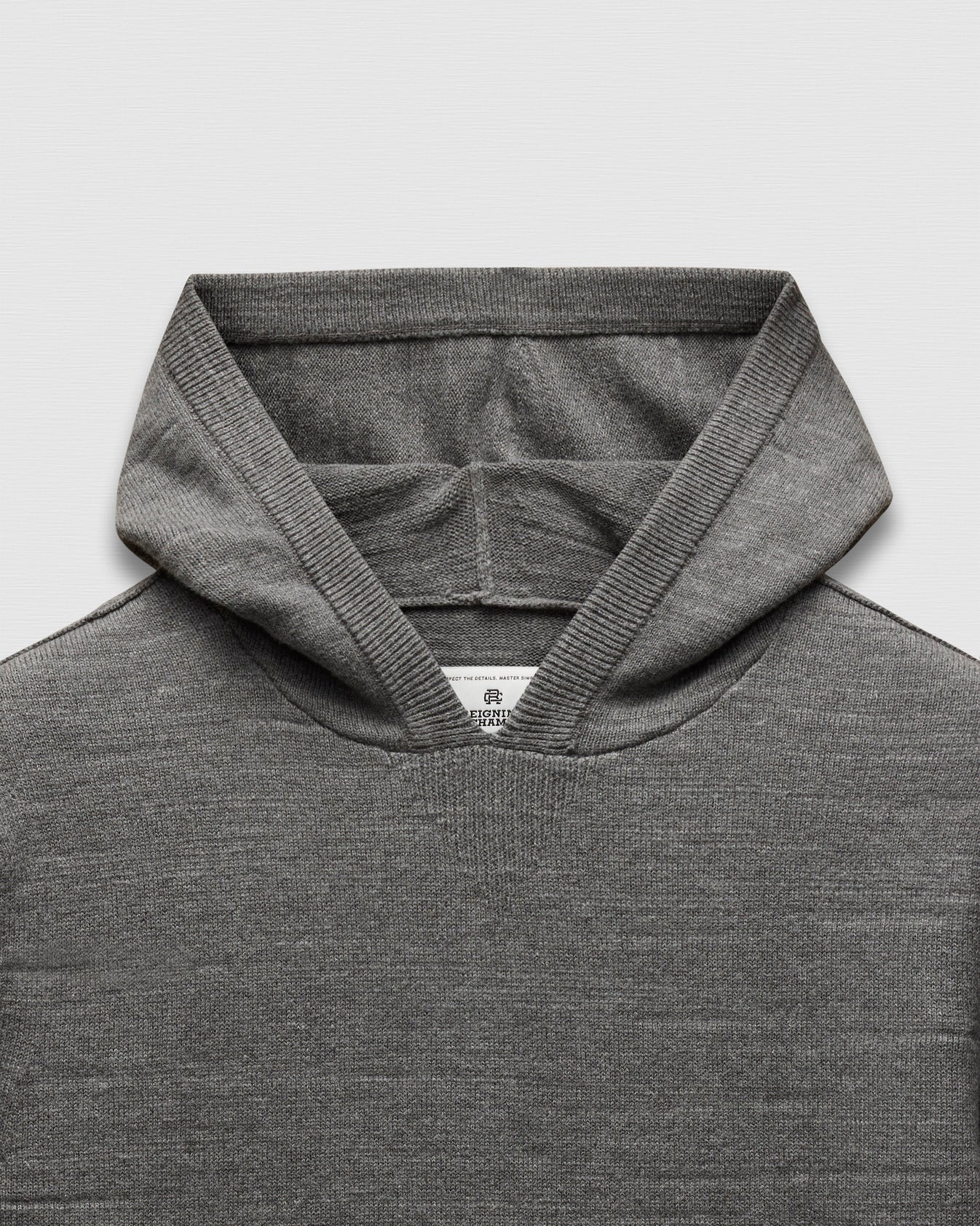 Cotton Slub Laurel Hoodie Heather Carbon