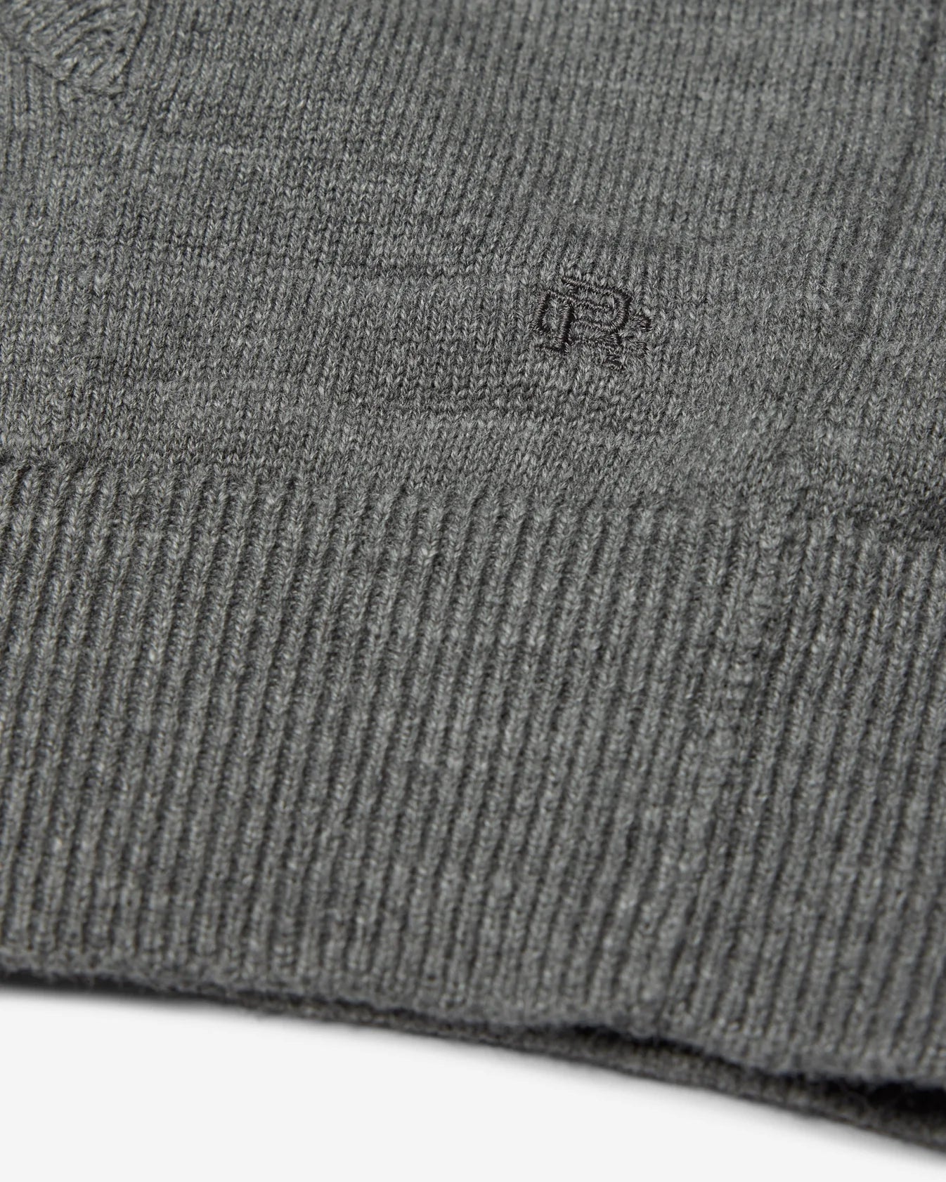 Cotton Slub Laurel Hoodie Heather Carbon