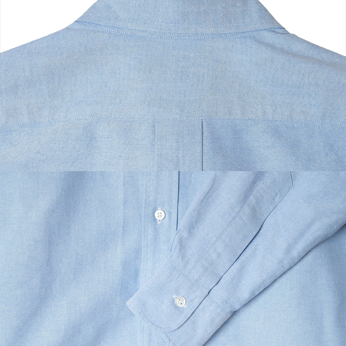 Kamakura Shirt Ametora Button-Down Selvedge Oxford Shirt Blue