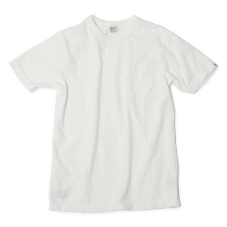 Ramayana Crewneck Pocket Tee White