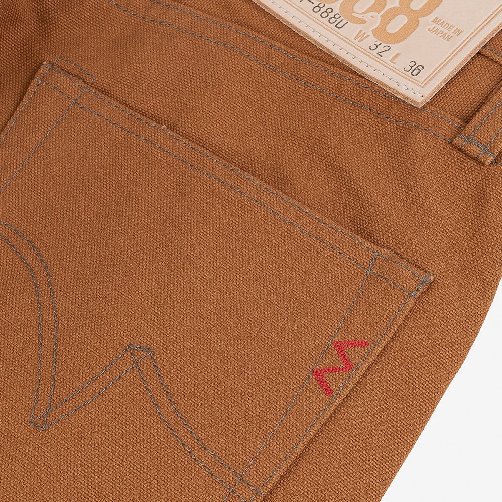 IH-888D 17oz Duck Relaxed Taper Brown