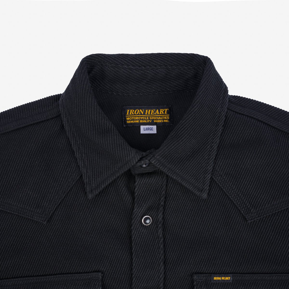 IHSH-234-BLK Kersey Western Shirt Black