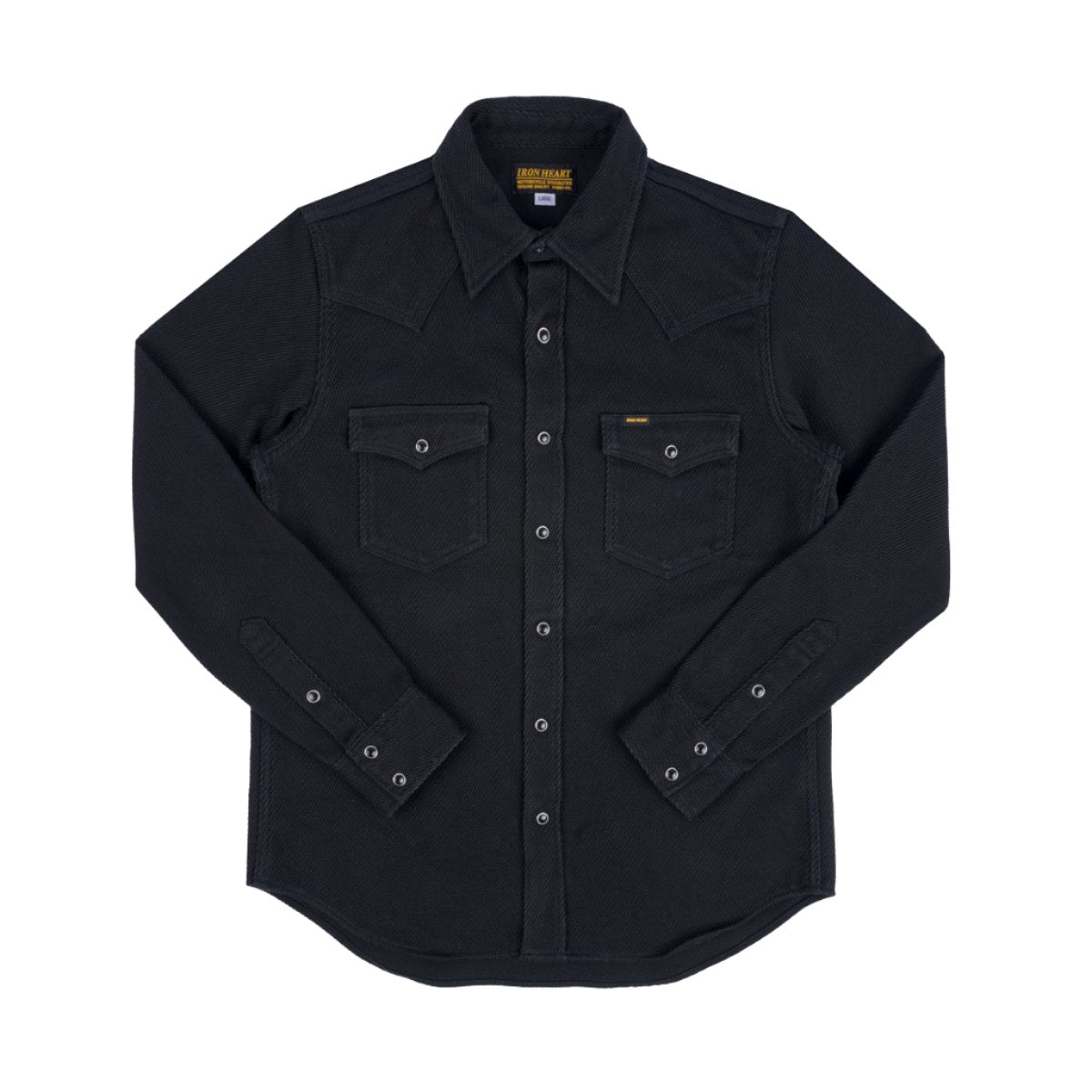 IHSH-234-BLK Kersey Western Shirt Black