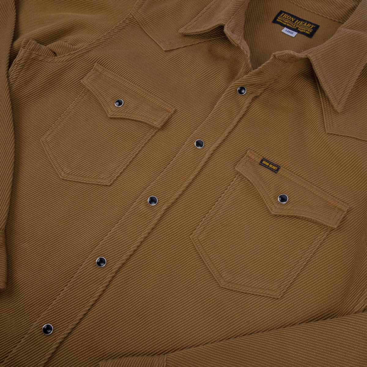 IHSH-234-CAM Kersey Western Shirt Camel