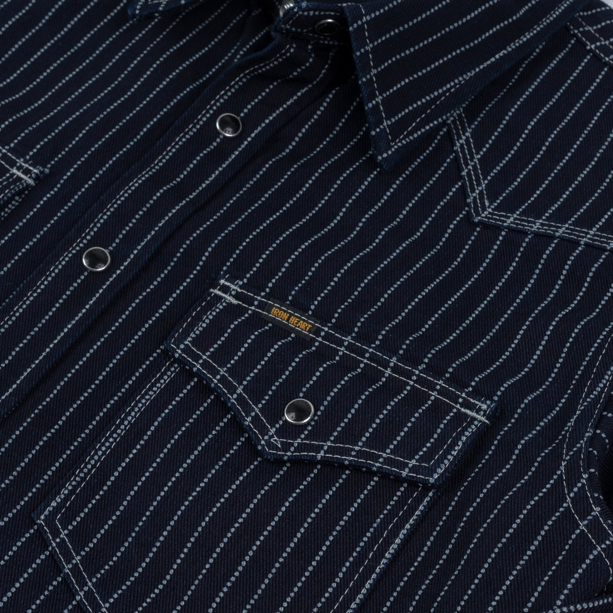 IHSH-62-IND 12oz Wabash Western Shirt Indigo