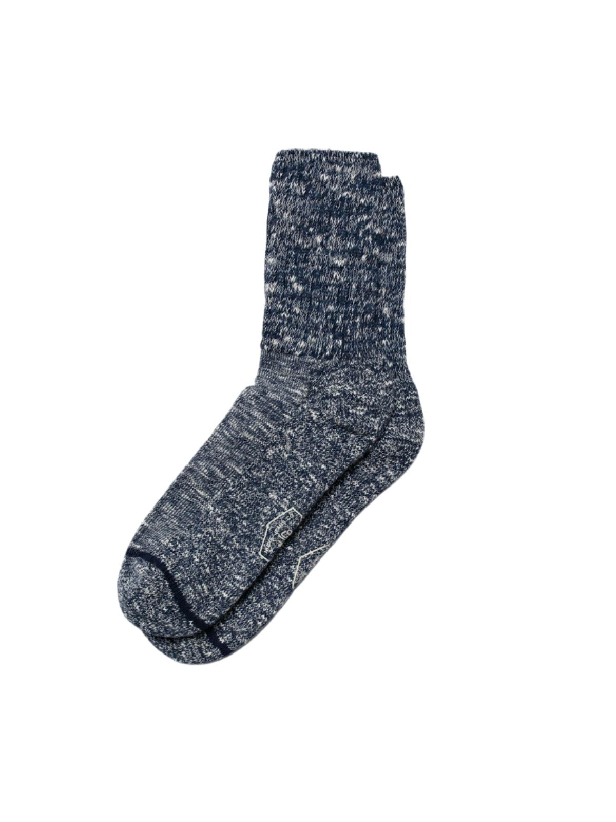 Slub Sport Socks Blue Melange