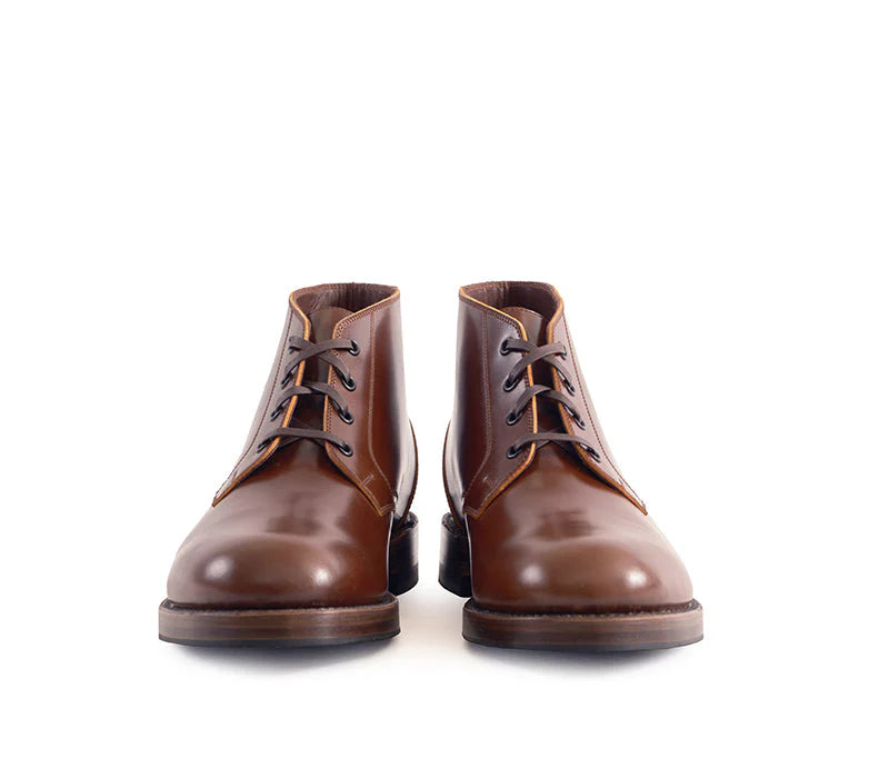 LK-022 Steadfast Chukka Shinki Hikaku Shell Cordovan Cognac